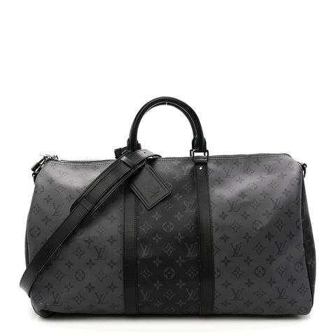 Reverse Monogram Eclipse Keepall Bandouliere 50