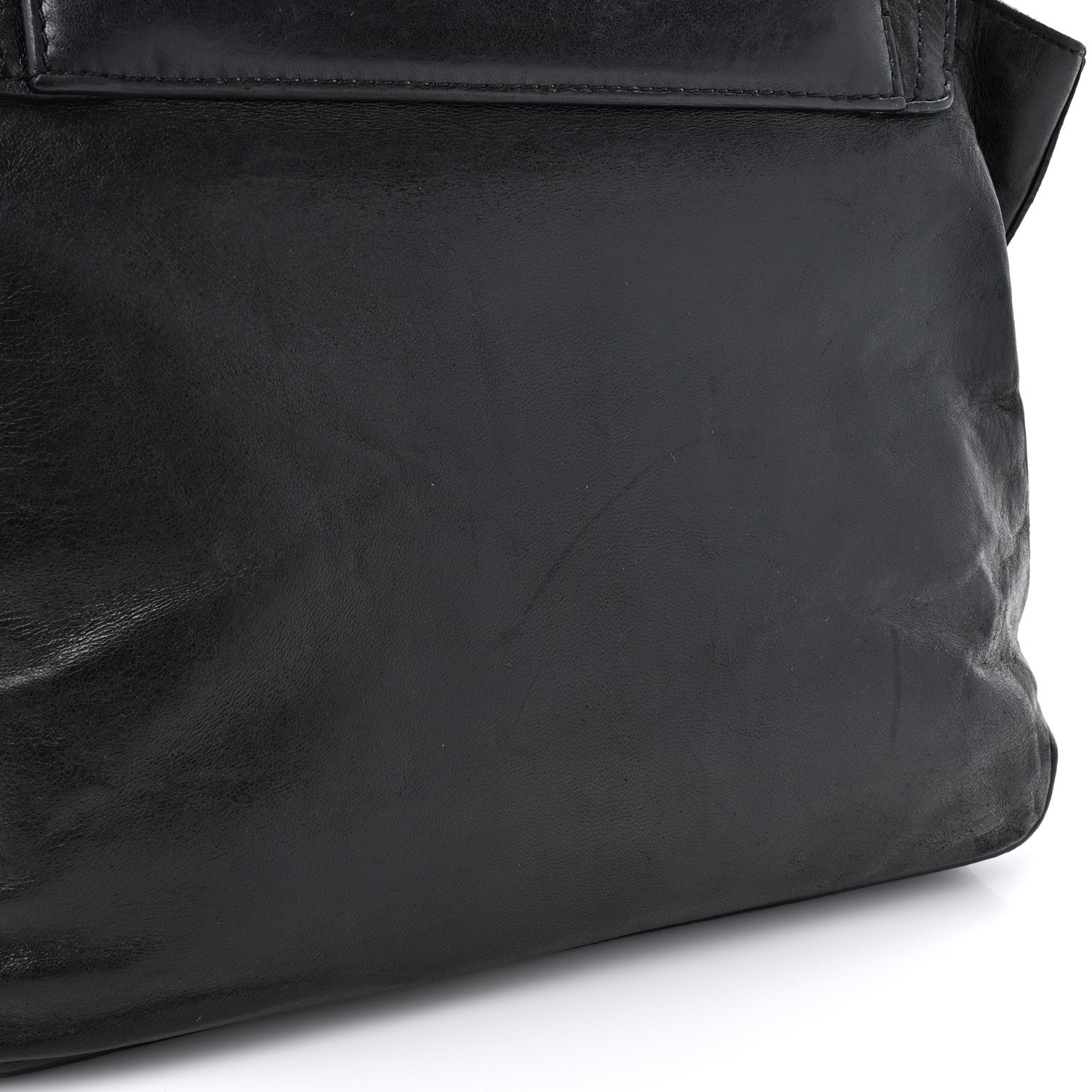 Givenchy Calfskin Bolt Stud Mirte Saddle Bag Black 15 of 21