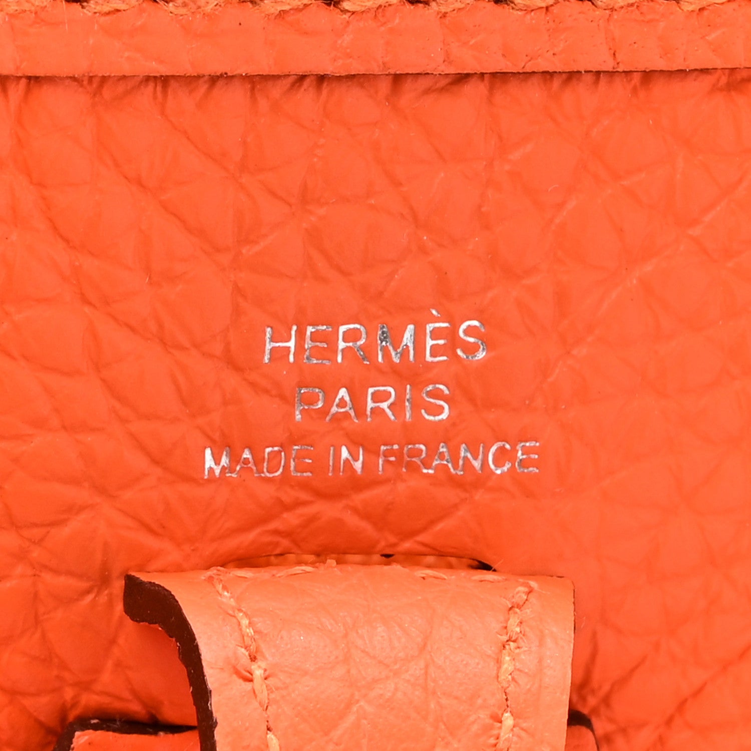 Hermes Taurillon Clemence Evelyne TPM Orange Minium 6 of 11