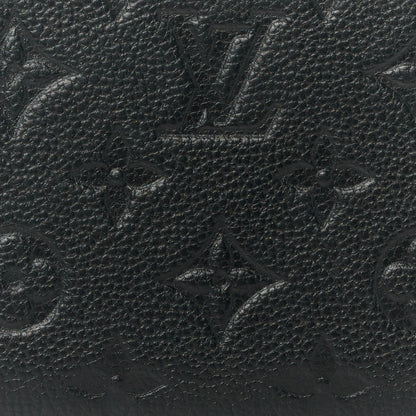 Louis Vuitton Empreinte Zippy Wallet Black 7 of 8