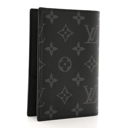Louis Vuitton Monogram Eclipse Passport Cover 3 of 7