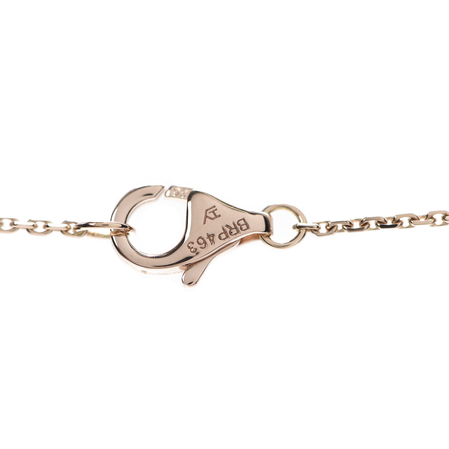 Cartier 18K Pink Gold Diamond Etincelle De Pendant Necklace 5 of 7