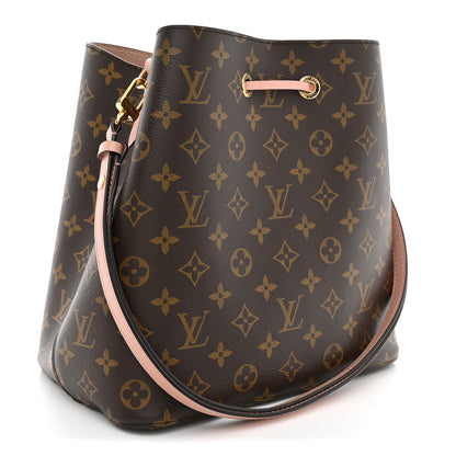 Louis Vuitton Monogram Neonoe MM Rose Poudre 3 of 11