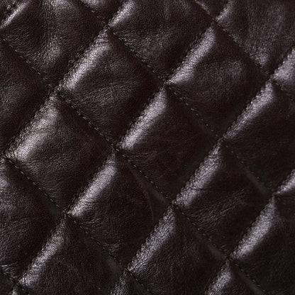 Chanel Washed Lambskin Quilted Jumbo Hybrid Reissue Flap Dark Brown 26 of 27