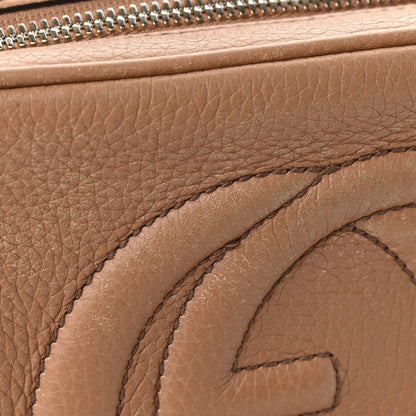 Gucci Pebbled Calfskin Small Soho Disco Bag Camelia 18 of 21