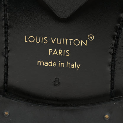 Louis Vuitton Damier Graphite Calfskin Mens Major Loafers 8 8 of 9