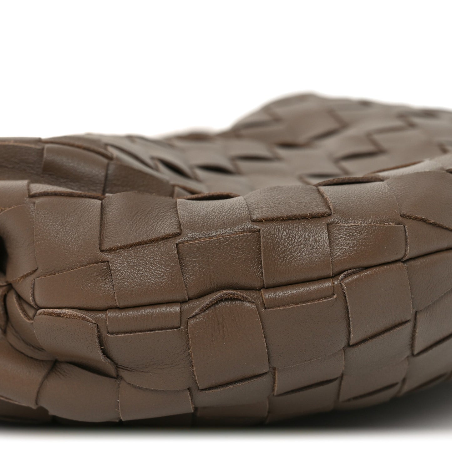 Nappa Intrecciato Mini Jodie Dark Taupe