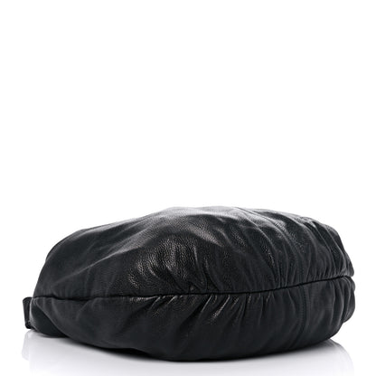 Gucci Pebbled Calfskin Medium Jungle Hobo Black 4 of 17