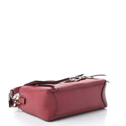 Chloe Calfskin Mini Faye Day Shoulder Bag Scarlet Pink 4 of 9