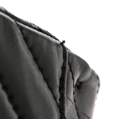 Chanel Lambskin Chevron Quilted Single Flap Black 11 of 11