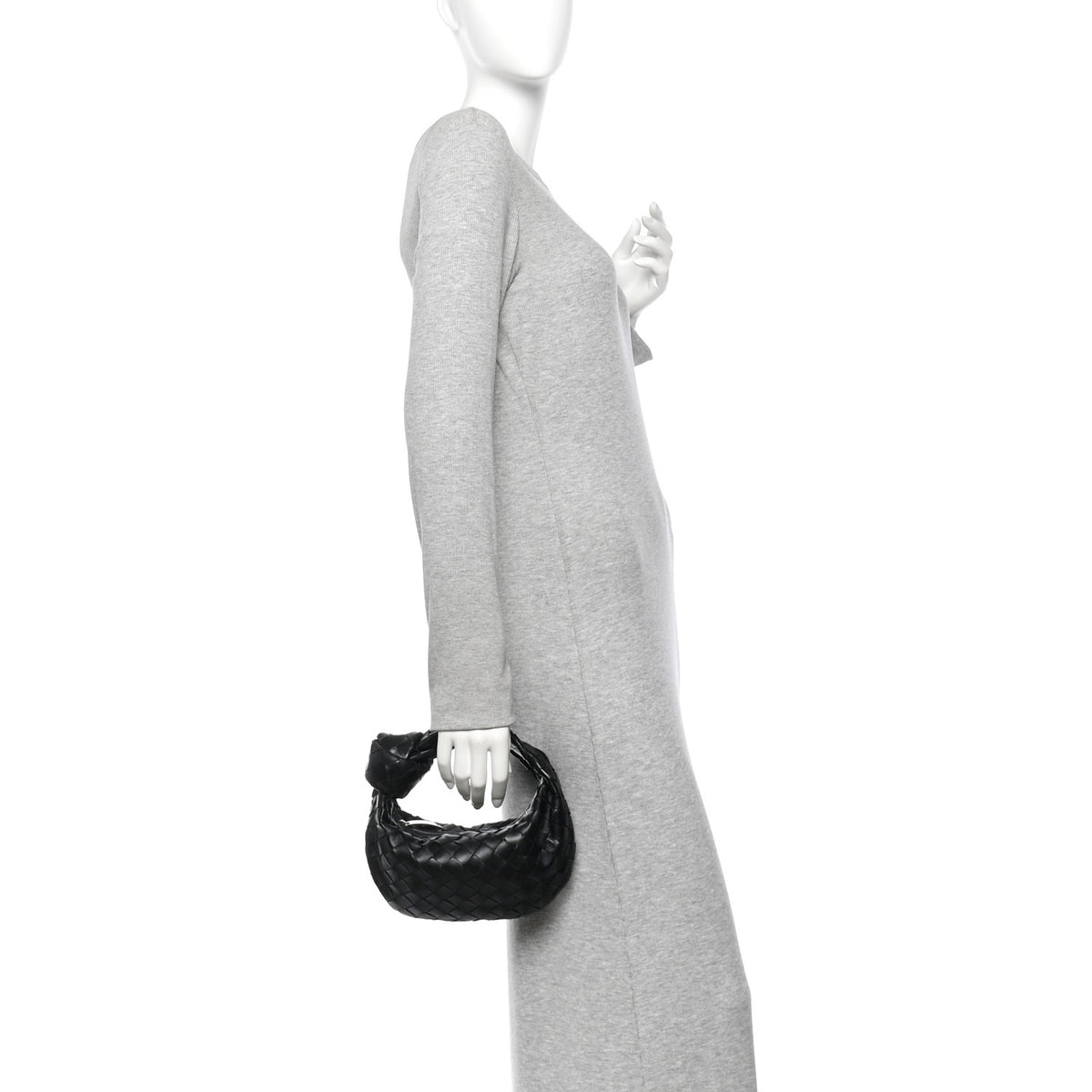 Nappa Intrecciato Mini Jodie Black