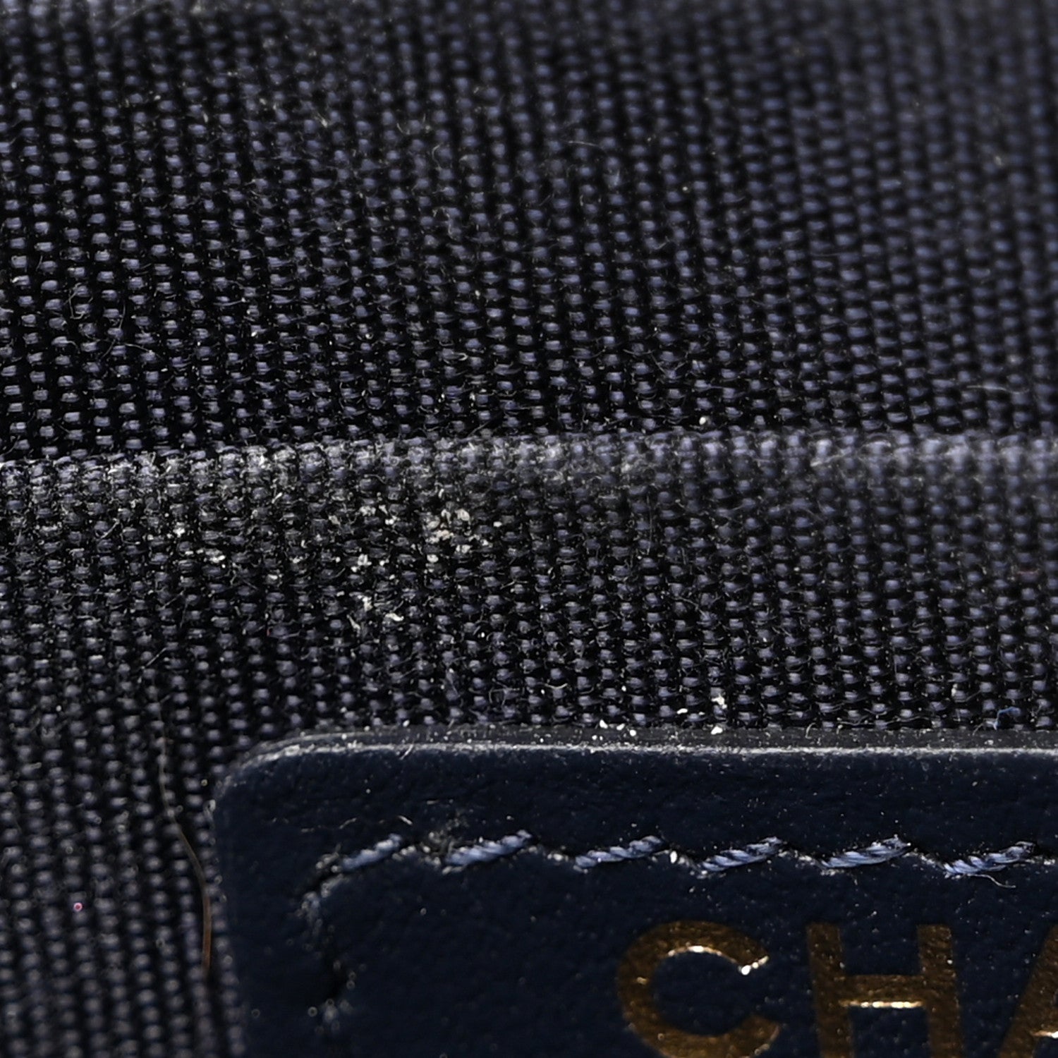 Chanel Caviar Quilted Boy iPhone Pouch Navy Blue 14 of 15