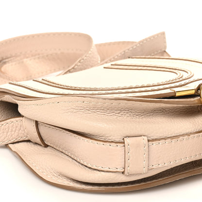 Chloe Calfskin Mini Marcie Round Crossbody Bag Root Beige 8 of 11