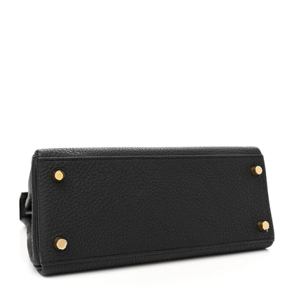 Hermes Togo Kelly Retourne 25 Black 4 of 11