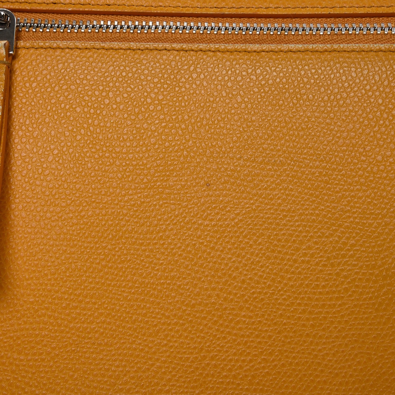 Celine Grained Calfskin Trotteur Messenger Saffron 14 of 24