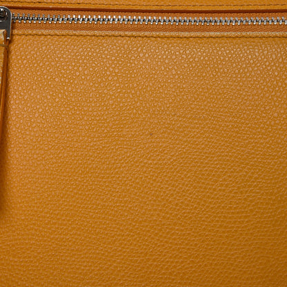 Celine Grained Calfskin Trotteur Messenger Saffron 14 of 24