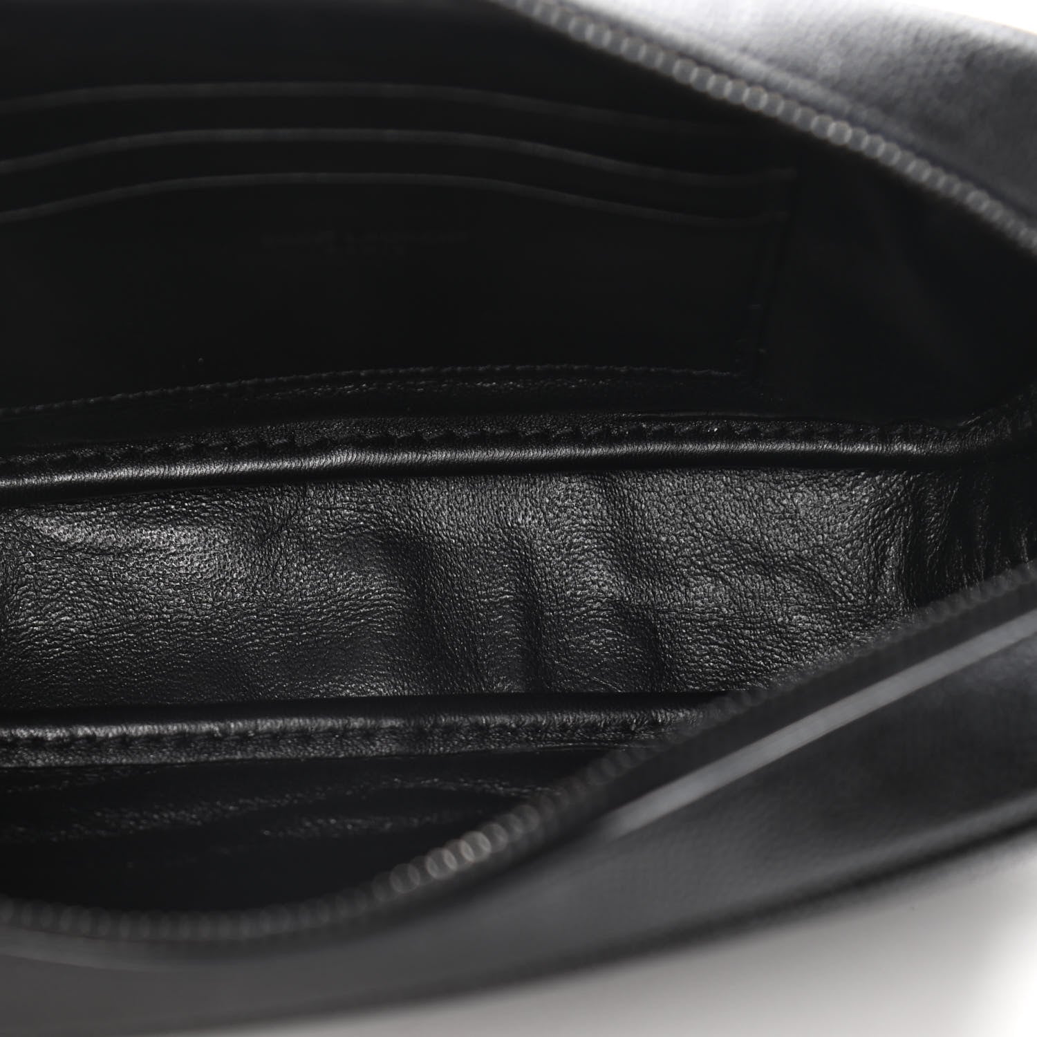 Saint Laurent Grain De Poudre Matelasse Monogram Mini Lou Camera Bag Black 5 of 9
