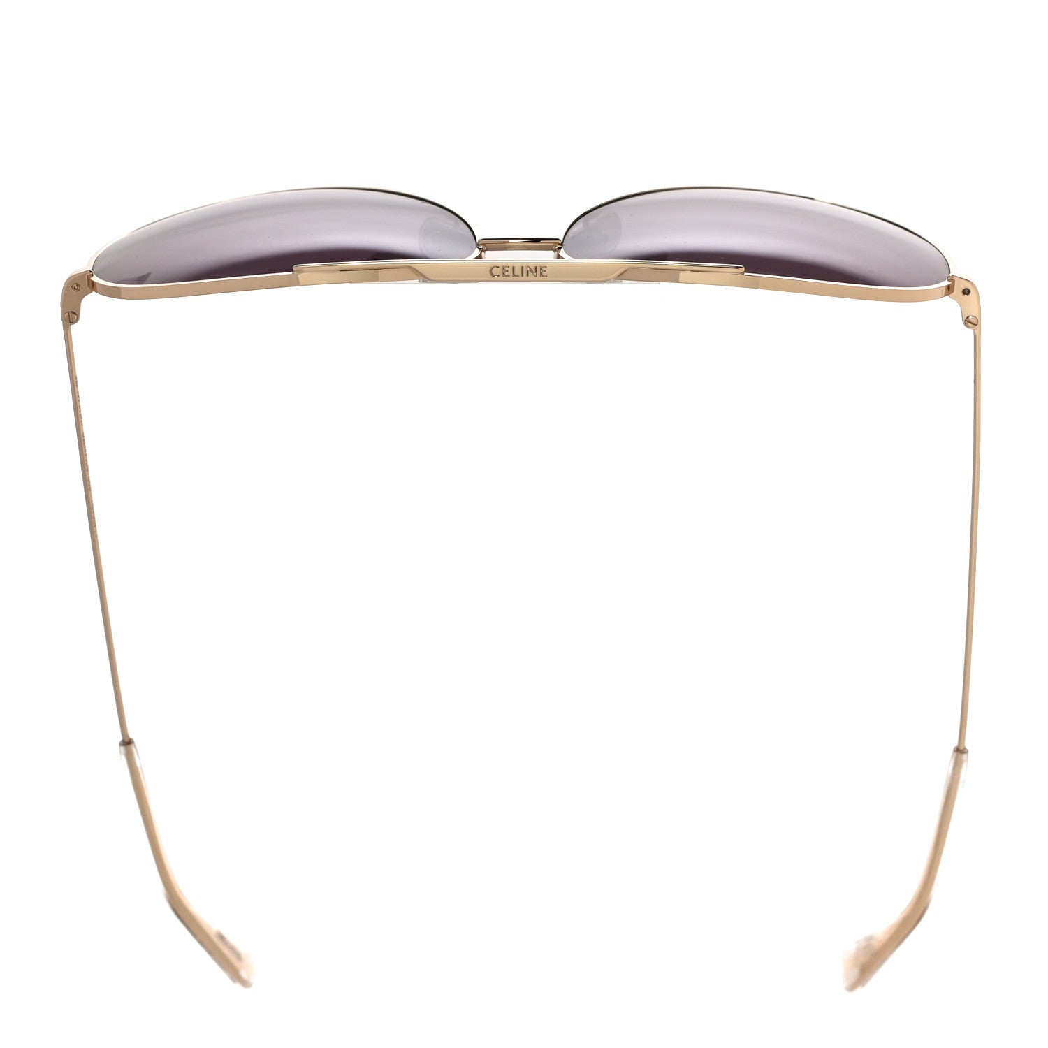 Celine Aviator Sunglasses CL 400620/S Gold 8 of 9