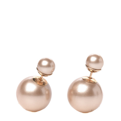 Christian Dior Pearl Mise En Dior Tribal Earrings Pink 1 of 4