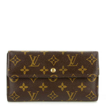 Louis Vuitton Monogram Porte Tresor International Wallet 1 of 8
