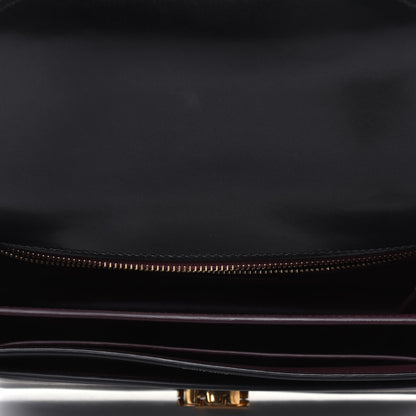 Saint Laurent Smooth Calfskin Monogram Cassandra Clasp Bag Black 5 of 15