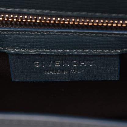 Givenchy Textured Calfskin Mini Pandora Box Chain Crossbody Bag Peacock Blue 6 of 8