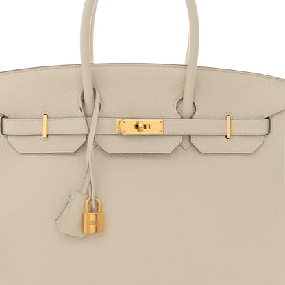 Hermes Togo Birkin 35 Craie 8 of 10
