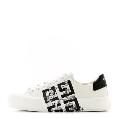Givenchy X DISNEY Calfskin 101 Dalmations City Sport Womens Sneakers 40 White Black 1 of 9