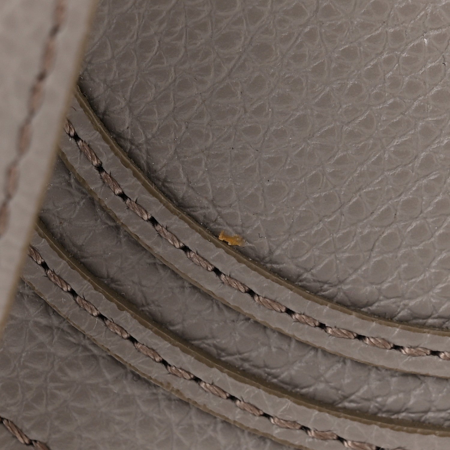 Chloe Calfskin Mini Marcie Round Crossbody Bag Cashmere Grey 14 of 14