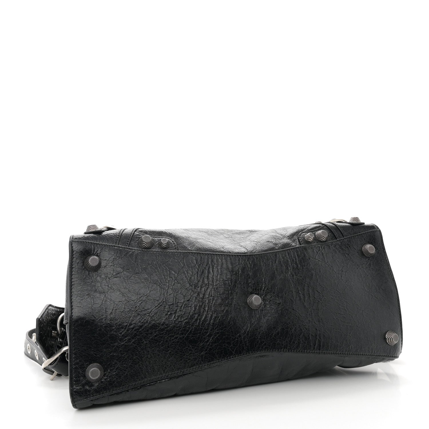 Balenciaga Agneau Arena Neo Cagole City Handbag Black 4 of 10