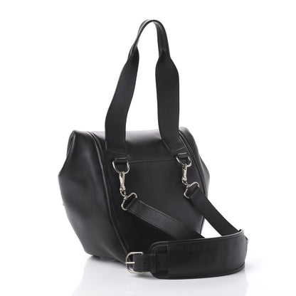 Balenciaga Calfskin Convertible Shoulder Bag Black 2 of 9