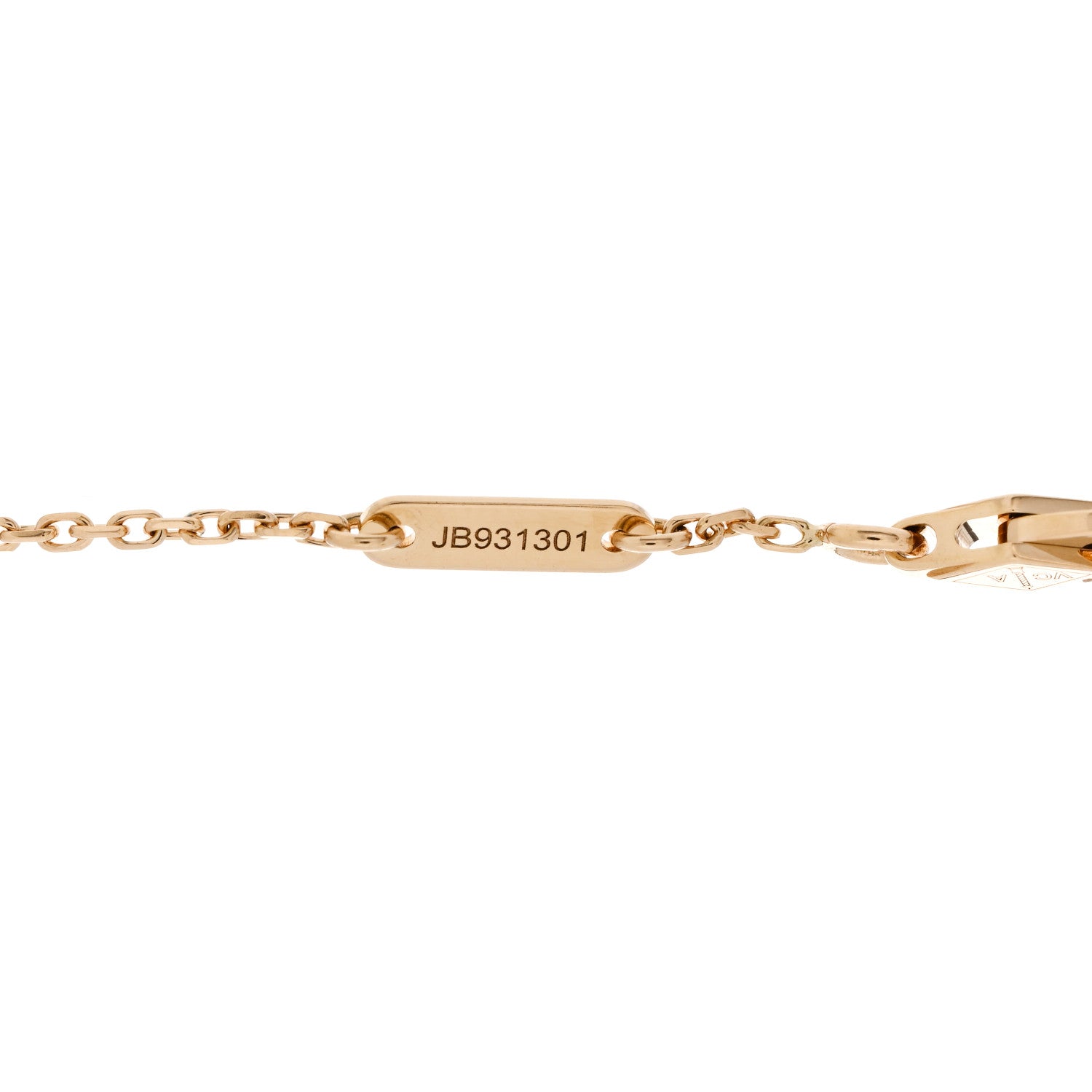 Van Cleef & Arpels 18K Yellow Gold Mother of Pearl Sweet Alhambra Butterfly Bracelet 4 of 5
