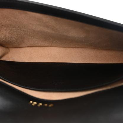 Gucci GG Supreme Monogram Azalea Calfskin Horsebit 1955 Mini Bag Beige Black 5 of 11