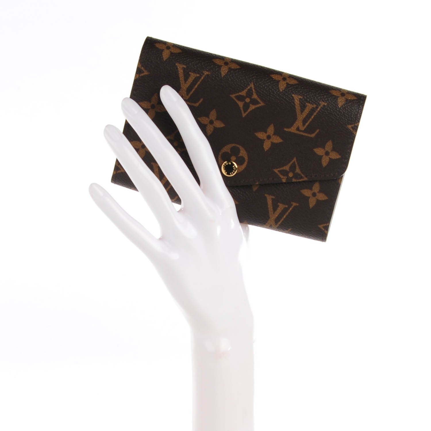 Louis Vuitton Monogram Sarah Compact Wallet 2 of 7