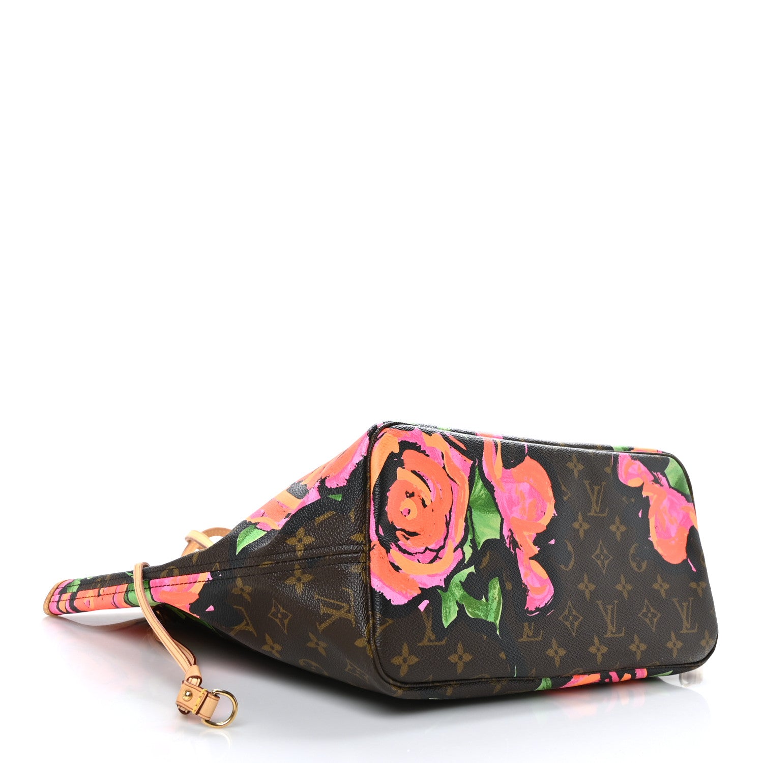 Louis Vuitton Monogram Roses Neverfull MM 4 of 9