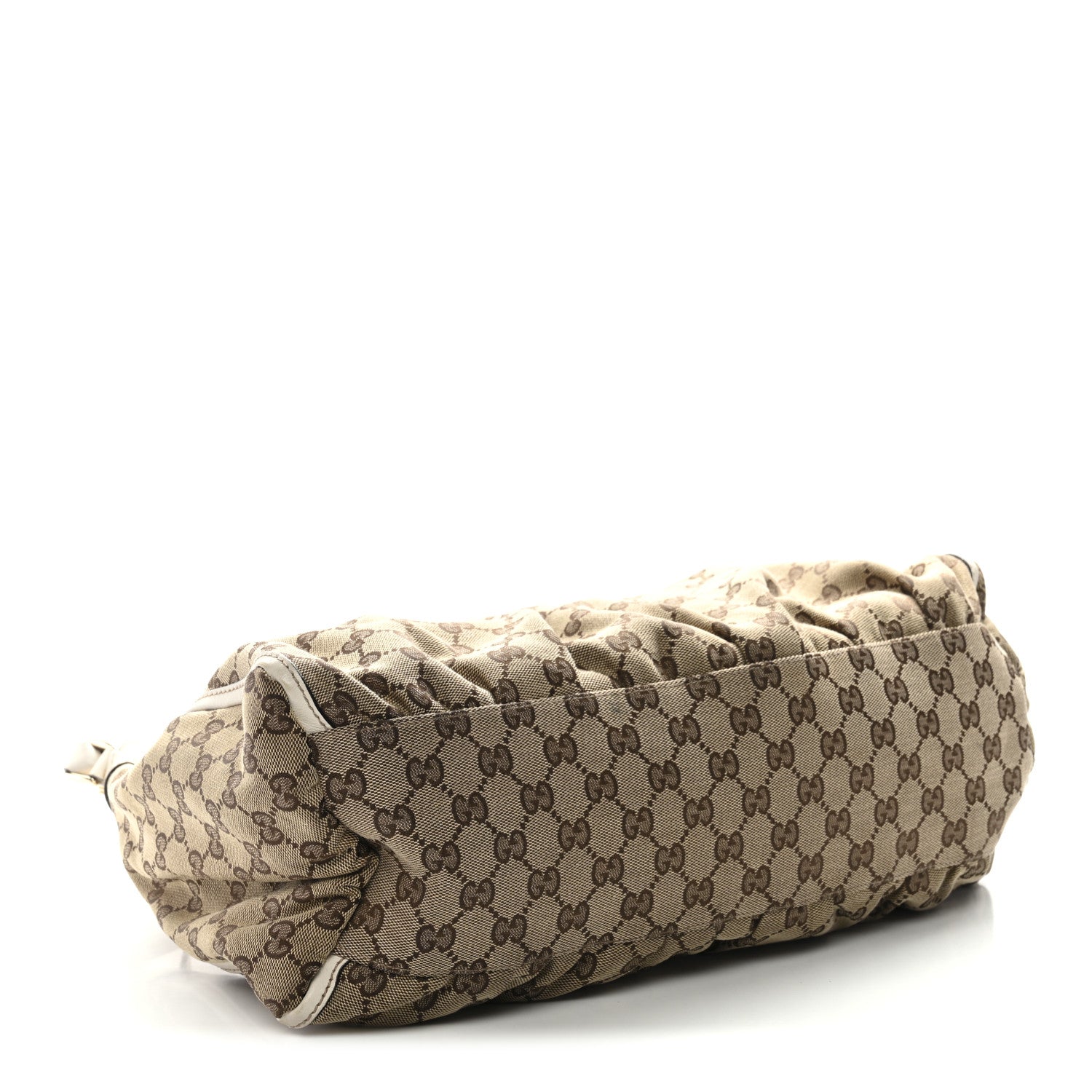 Gucci Monogram Large D Gold Hobo Off White 4 of 13