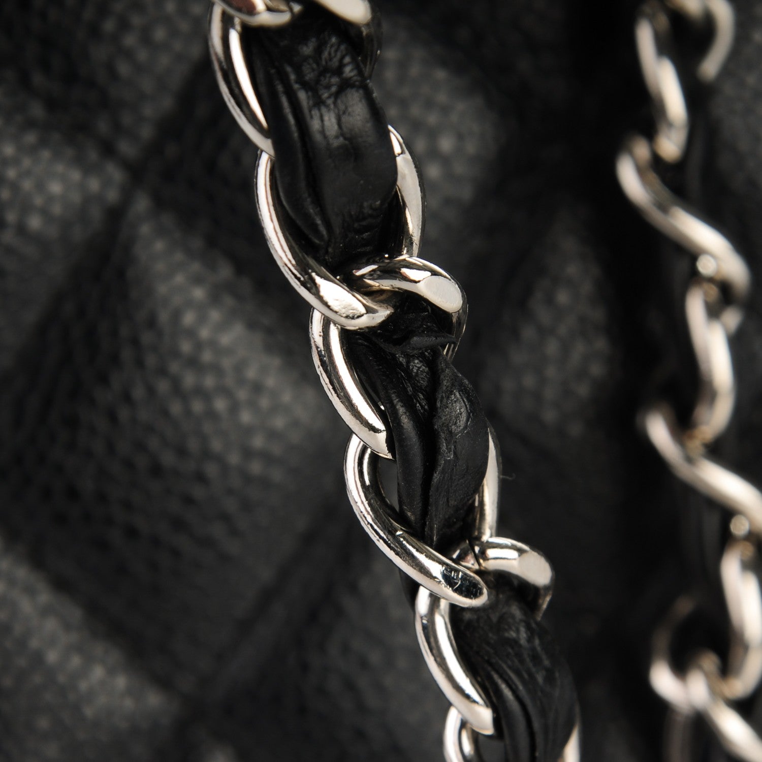 Chanel Caviar Quilted Jumbo Single Flap Black 12 of 13