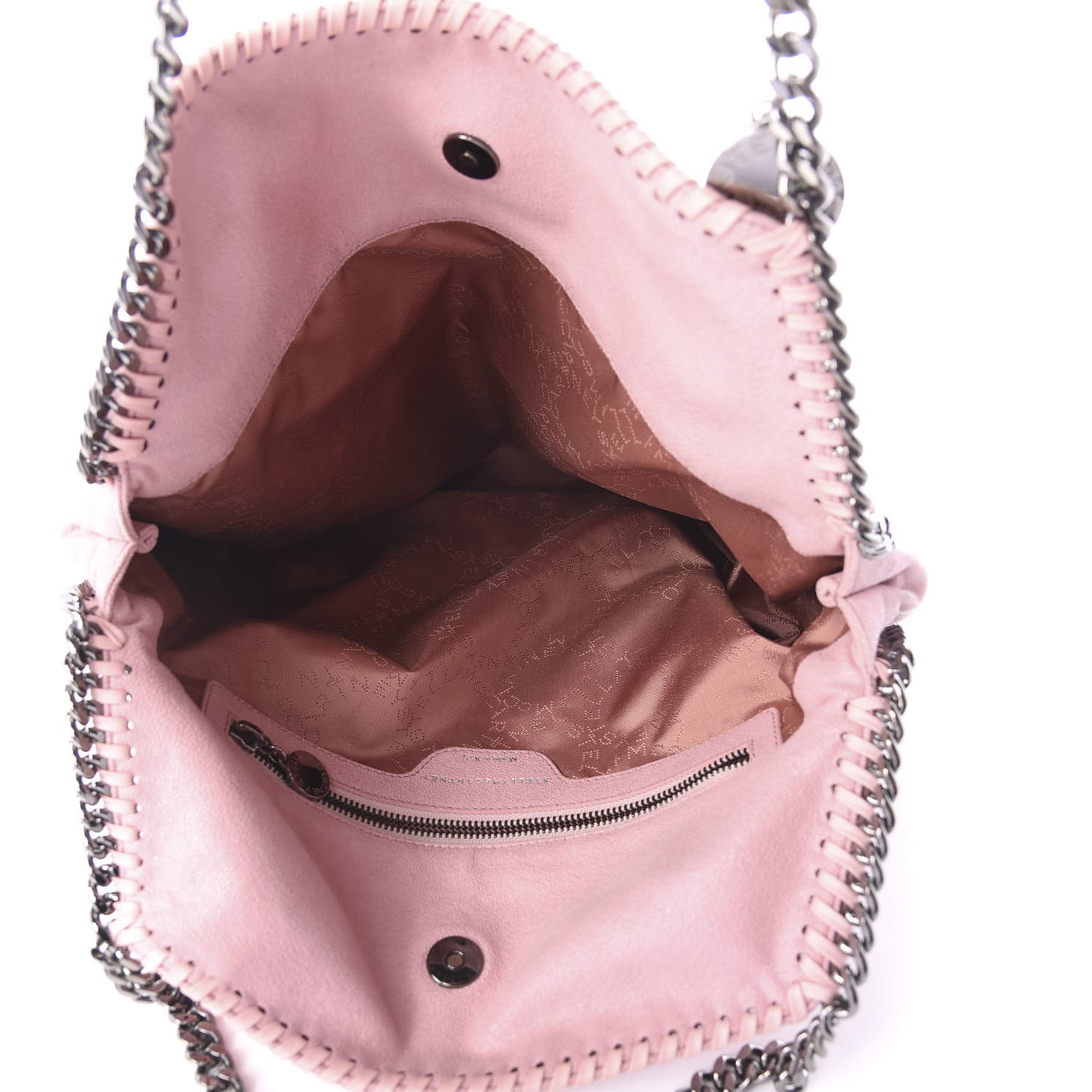 Shaggy Deer Small Falabella Tote Pink