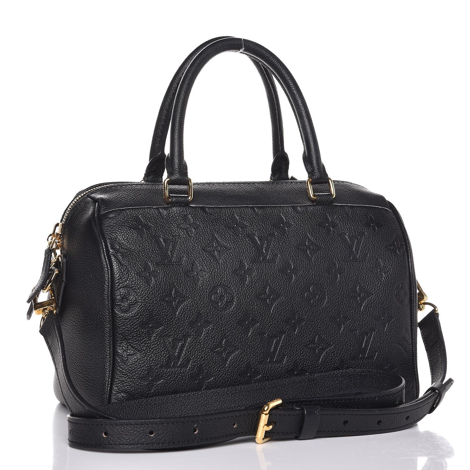 Louis Vuitton Empreinte Speedy Bandouliere 25 NM Black 3 of 7