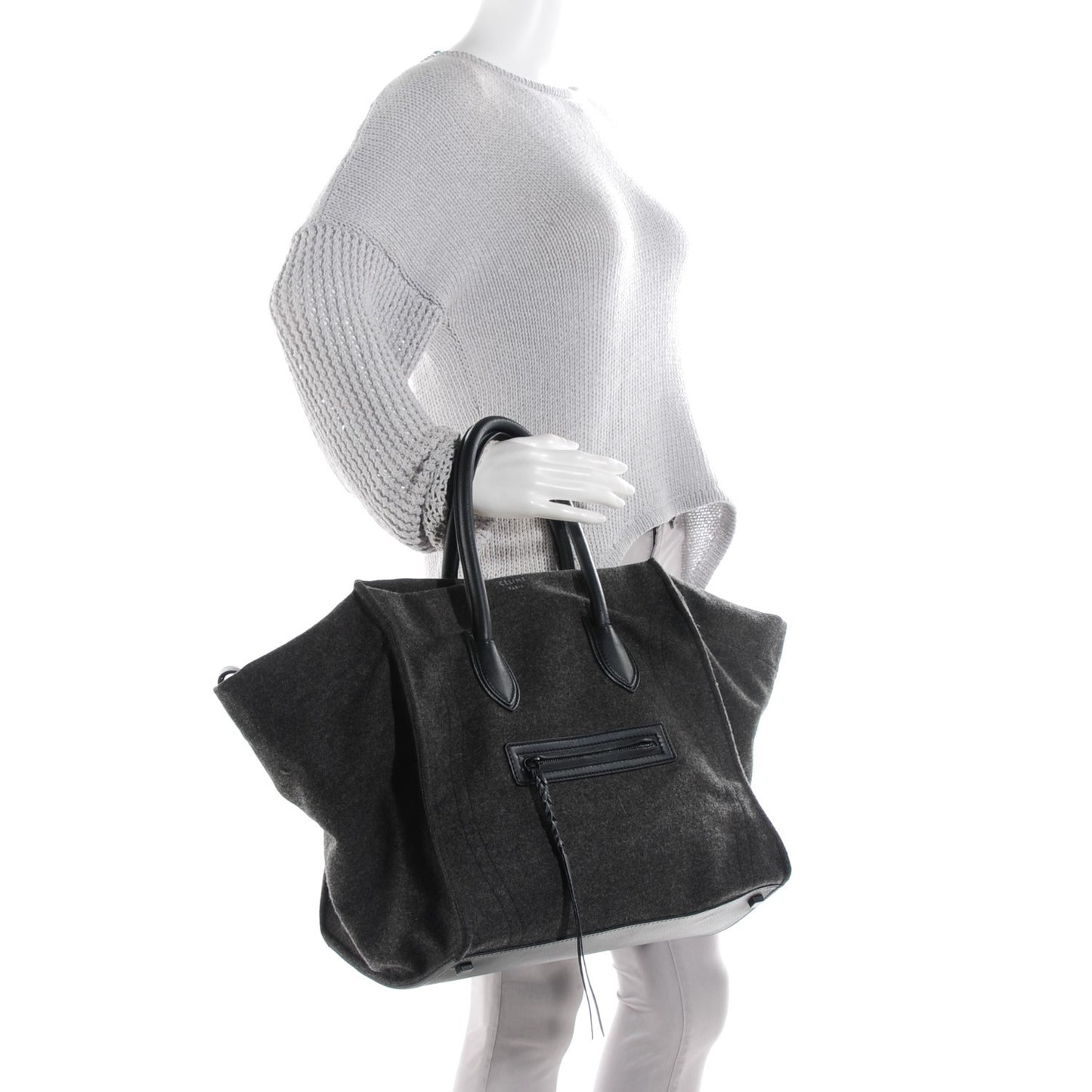Felt Medium Phantom Luggage Grey
