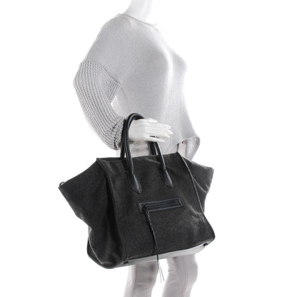 Celine Felt Medium Phantom Luggage Grey 2 of 7
