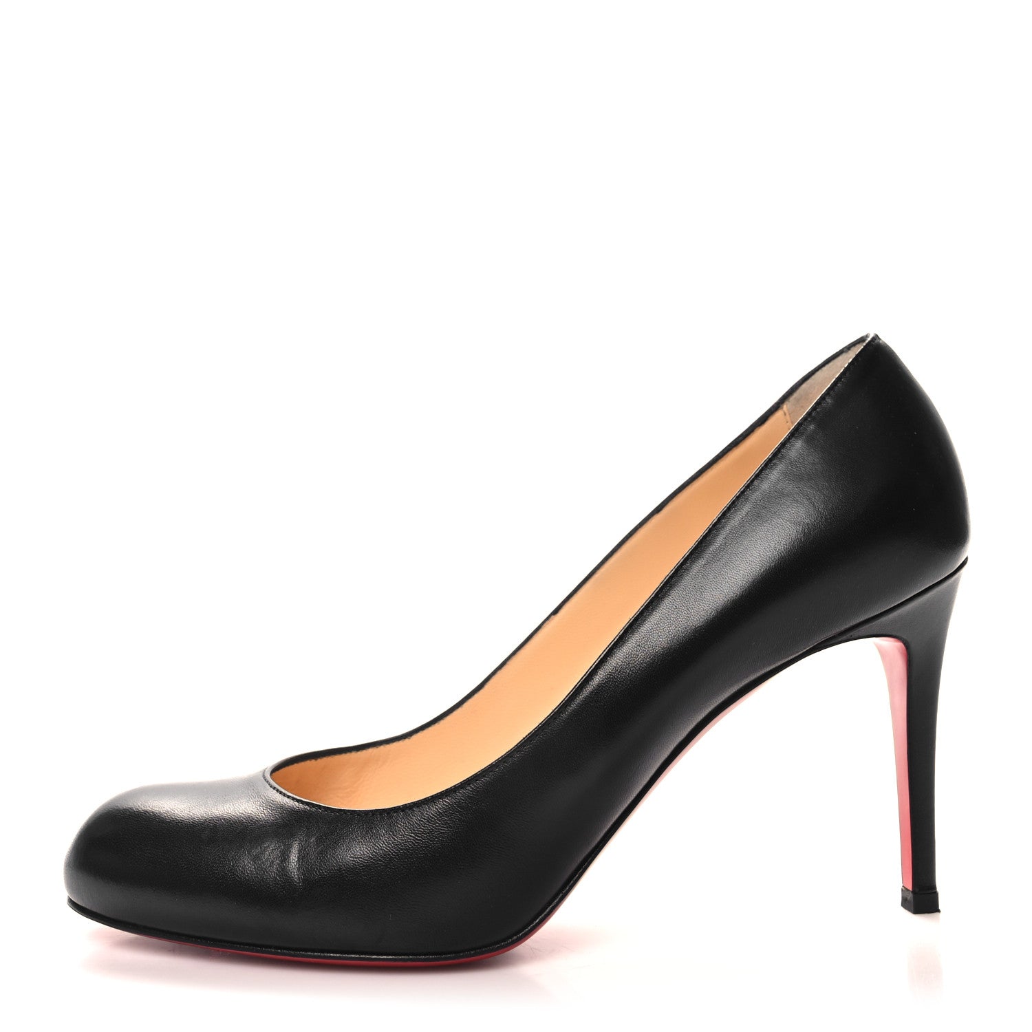 Christian Louboutin Shiny Nappa Simple 70 Pumps 40 Black 1 of 8
