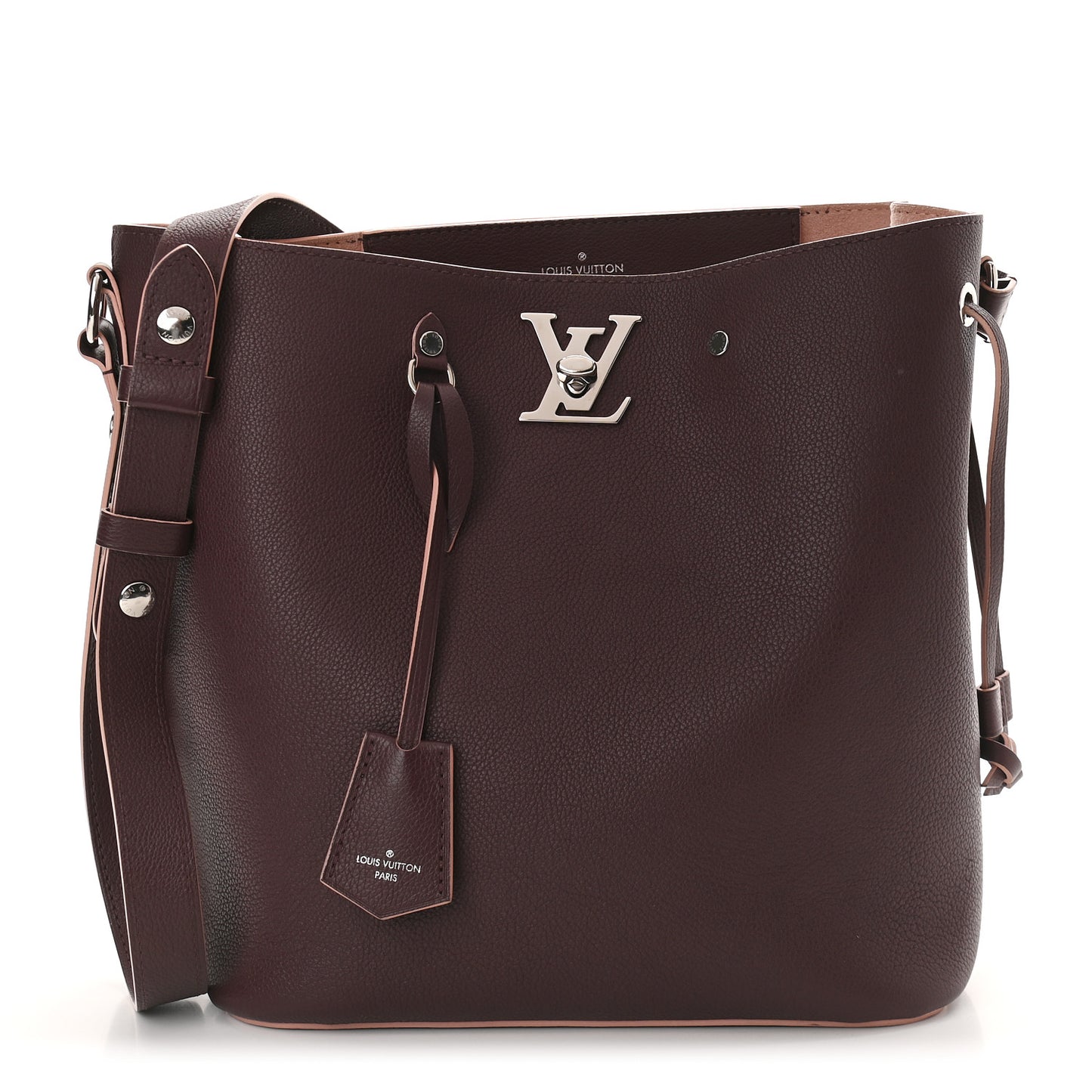 Calfskin Lockme Bucket Prune
