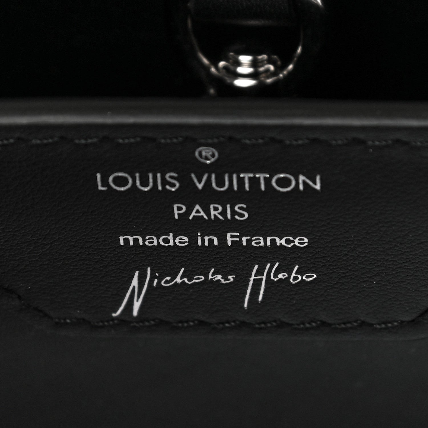 Louis Vuitton Calfskin Lambskin Artycapucines Nicholas Hlobo PM