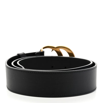 Gucci Moon Calfskin Double G 40mm Belt 85 34 Black 2 of 5