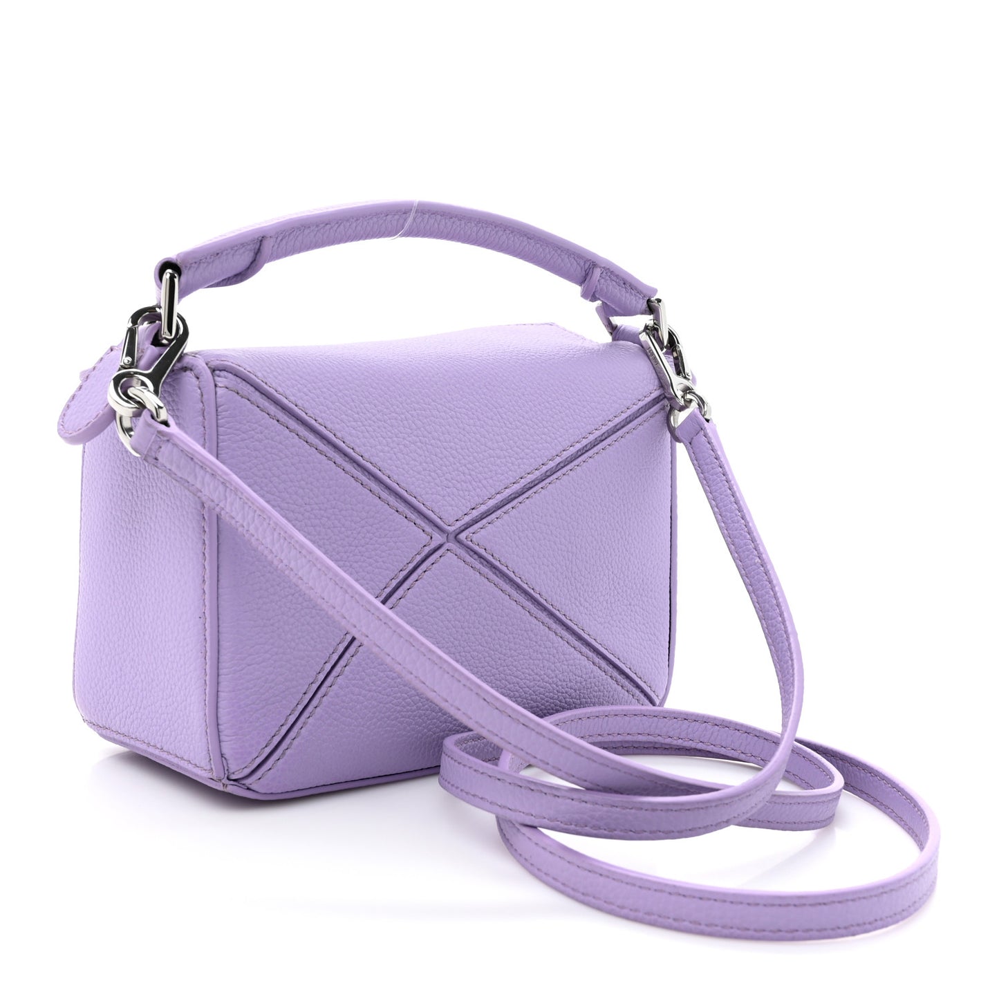 Calfskin Mini Puzzle Bag Light Mauve