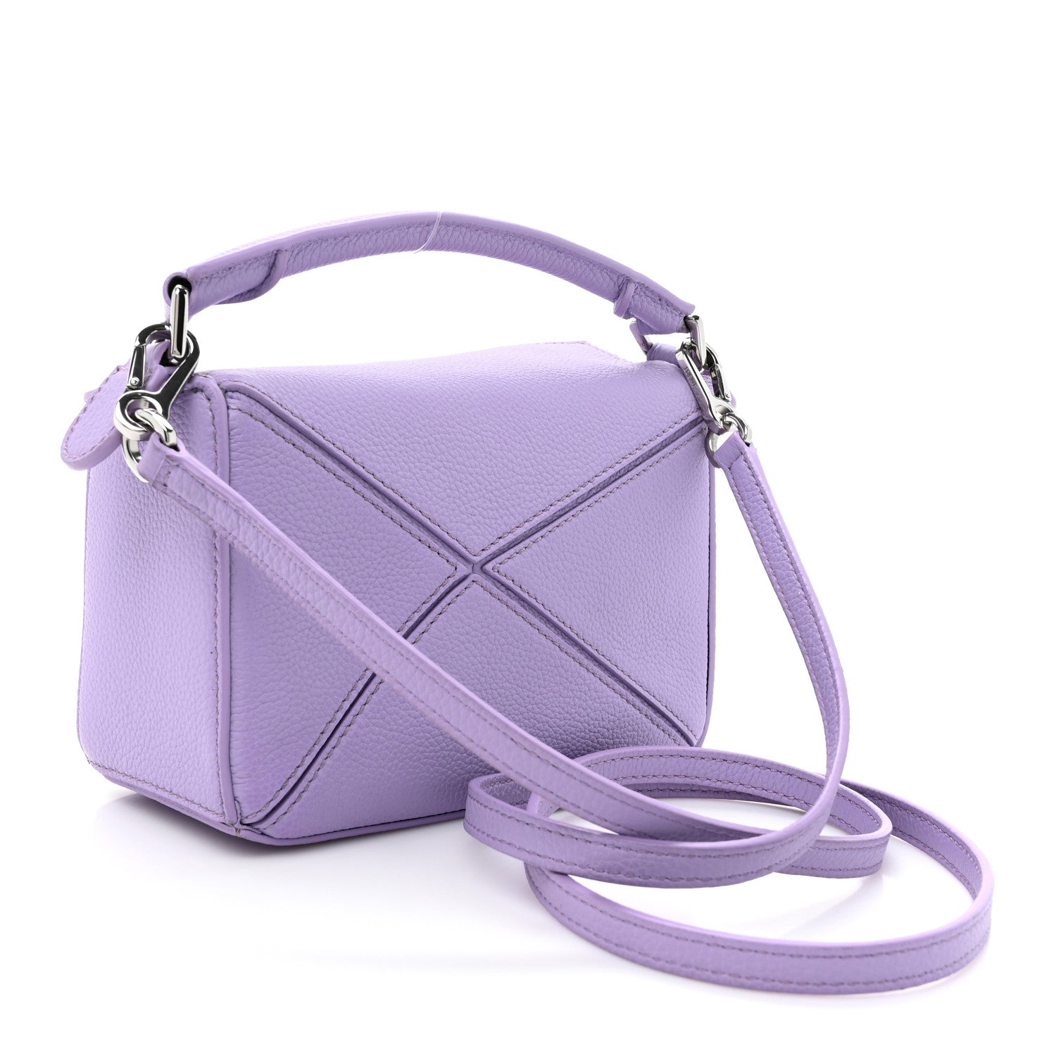 Loewe Calfskin Mini Puzzle Bag Light Mauve 3 of 13