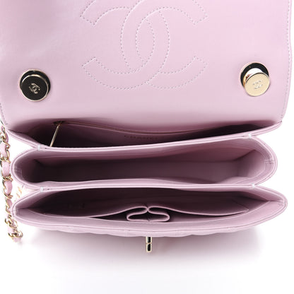 Chanel Lambskin Quilted Small Trendy CC Flap Dual Handle Bag Light Pink 5 of 11