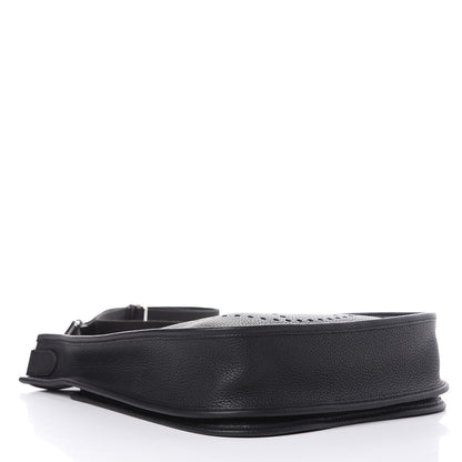 Hermes Taurillon Clemence Evelyne III PM Black 4 of 10