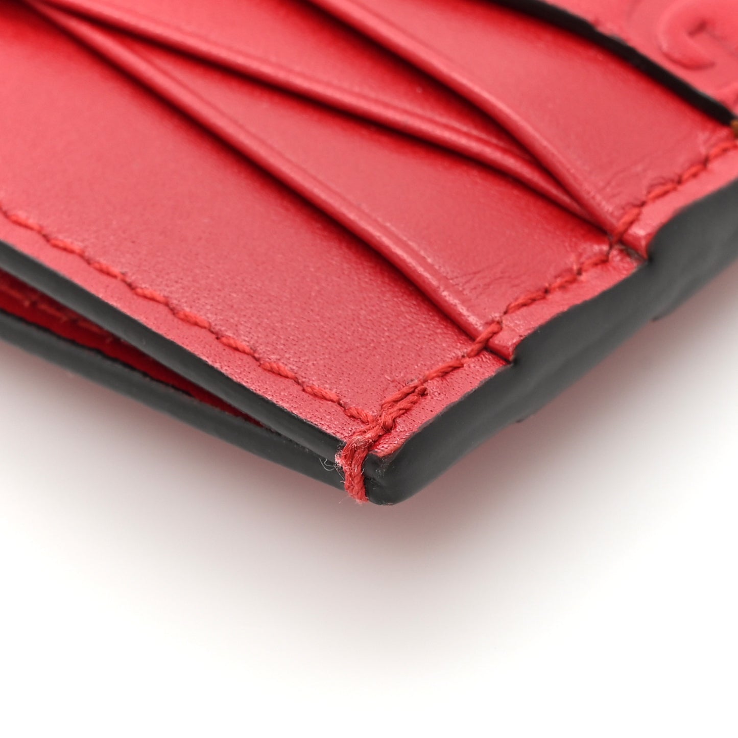 Microguccissima Card Holder Red